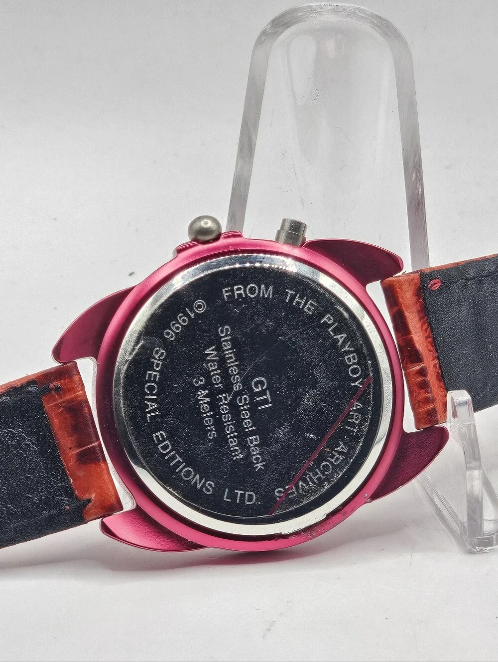 1996 Keith Harring GTI Playboy Art Archives Special Edition Wristwatch Untested